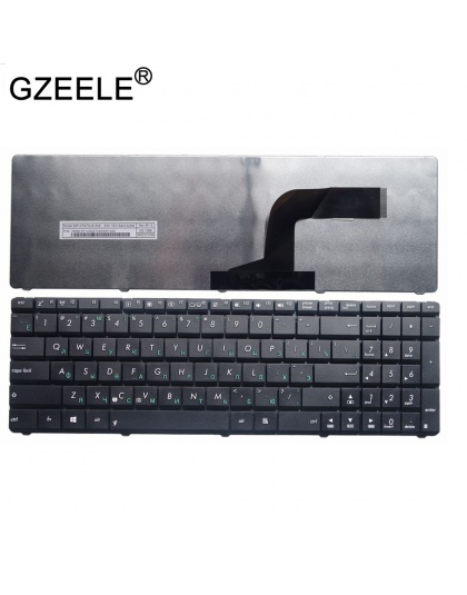 GZEELE RU układ laptopa klawiatura do ASUS K52 K52F K52J K52JB K52JC K52JE K52JK G73 G73J G73JH G73Jw G73S G73Sw rosyjski