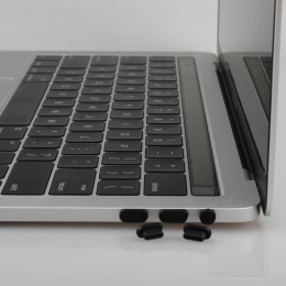 Kolorowe miękkie silikonowe Laptop Anti pyłoszczelna pokrywa korek dla Macbook 12 Pro 13 15 z dotykowym A1706 A1707 A1708 a1534