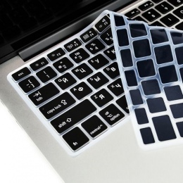Ue usa miękkiego silikonu dla Macbook Pro 13 15 CD ROM klawiatura pokrywa rosyjski pokrywa dla Macbook Pro 13 15 a1278 A1286 ros