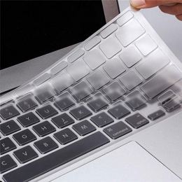 EU/UK/US klawiatura silikonowa pokrywa przezroczysta jasne ochraniacz wielu języków dla MacBook Air Pro Retina Mac 13 15 17 cal