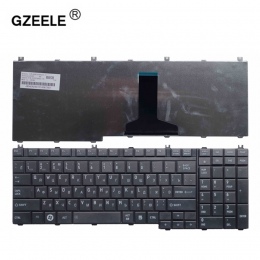 GZEELE rosyjski laptop klawiatura do Toshiba z dostępem do kanałów satelitarnych P300 P305 P305D L350D L355 L355D P500 P505D L50