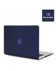 Etui na laptopa dla Apple Macbook Macbook Air Pro Retina nowy dotykowy Bar 11 12 13 15 cal, matowa, twarda pokrywa laptopa Case 