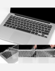 Nowy klawiatura silikonowa pokrywa dla Air Pro Retina 13 15 17 Protector dla Mac book klawiatura