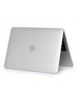 Kryształ przezroczysty EQHTX Case dla Apple macbook Air Pro Retina 11 12 13 15 cal laptopa torba na MacBooka nowy powietrza 13.3