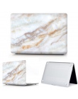 Marmuru powłoki na laptopa etui na Macbooka Air 13 11 Pro Retina 12 13 15 pasek dotykowy dla macbook nowy Air 13 A1932 2018 + po