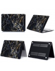 Marmuru powłoki na laptopa etui na Macbooka Air 13 11 Pro Retina 12 13 15 pasek dotykowy dla macbook nowy Air 13 A1932 2018 + po