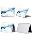 Marmuru powłoki na laptopa etui na Macbooka Air 13 11 Pro Retina 12 13 15 pasek dotykowy dla macbook nowy Air 13 A1932 2018 + po