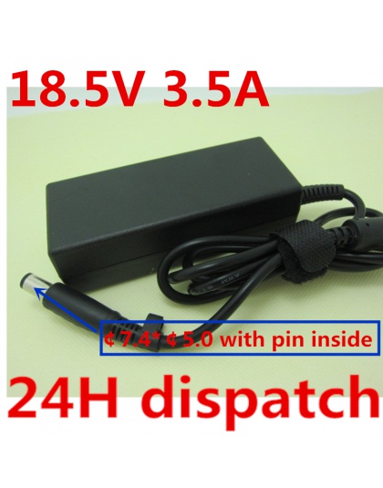 HSW 18.5 V 3.5A 65 W ładowarka adapter AC dla HP Pavilion G6 G56 CQ60 DV6 G50 G60 G61 G62 G70 g71 G72 6715 s 6730 s 6735 s 6730b