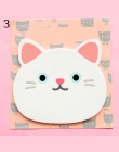 Cute Cat wzór podkładka silikonowa podkładka Coaster puchar mata mata piękny wystrój domu