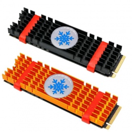 1 sztuk stopu Aluminium NVMe PCIe M.2 2280 SSD radiatory chłodnicy laptopa pamięci komputera element chłodzący rozpraszanie ciep