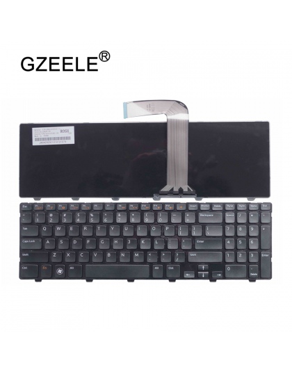 GZEELE nowy laptop klawiatura do DELL dla Inspiron 15R N5110 M5110 N 5110 US czarny angielski klawiatury laptopa wymienić gorąca