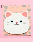 Cute Cat wzór podkładka silikonowa podkładka Coaster puchar mata mata piękny wystrój domu