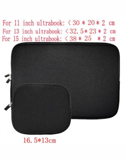 Tablet uniwersalny futerał na laptopa torba kieszeń na 11 12 13 15.6 cal notebook macbook lenovo acer dell asus HP ultrabook etu