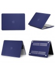 2019 matowy etui na laptopa Apple MacBook Air Pro Retina 11 12 13 15, dla, mac, książka, nowy Pro 13.3 15.4 cal A1706 A1932 + kl