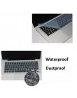 SR wodoodporna ogólna klawiatura laptopa skórka filmu pokrywa uniwersalny silikon 14 cal folia ochronna na klawiaturę