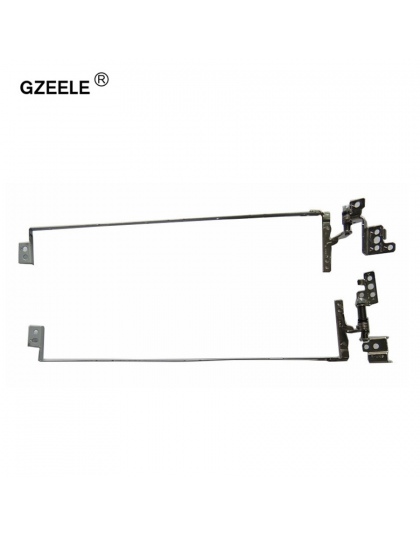 GZEELE Laptop LCD zawias dla IBM dla Lenovo G580 G580A G585 serii PN: QIWG6.R QIWG6.L AM0N2000300 AM0N2000200 lewy i prawy zawia