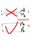 GZEELE Laptop LCD zawias dla IBM dla Lenovo G580 G580A G585 serii PN: QIWG6.R QIWG6.L AM0N2000300 AM0N2000200 lewy i prawy zawia