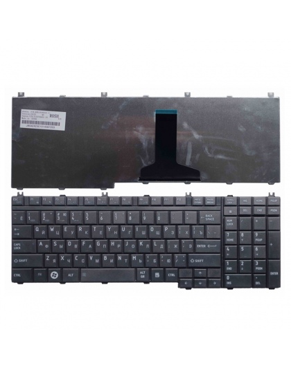 YALUZU nowy rosyjski klawiatura do Toshiba z dostępem do kanałów satelitarnych A500 X200 X505 P200 P300 L350 L500 X500 X300 A505