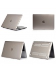 Kryształowe przezroczyste etui na Macbooka Pro Retina Air 11 12 13 15,2018 dla komputerów Mac Air 13 cal A1932, nowy pro 13 15 p
