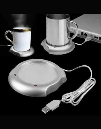 Gospodarstwa domowego USB izolacja Coaster podgrzewacz ciepła izolacja elektryczna wielofunkcyjny kawy kubek kubek Mat Pad użyte