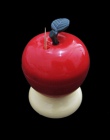 Wykałaczka moda mały przenośny owoce apple kształt vintage romantyczny kreatywny automatyczny wykałaczka box dla boże narodzenie
