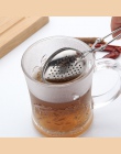 Sitko do herbaty uchwyt ze stali nierdzewnej zaparzaczka do herbaty gadżet kuchenny ekspres do kawy Herb Spice filtr dyfuzor zap