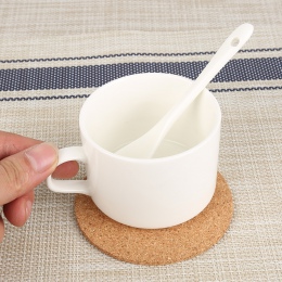 1 sztuk kreatywny okrągły korek podstawki do kawy napój kubek herbaty Mat podkładki wino stół mata podkładki odporny na ciepło k