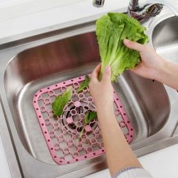 Wielofunkcyjny kuchnia podkładka podkładki izolacyjne warzywa danie umywalka próby, aby zapobiec do osuszania