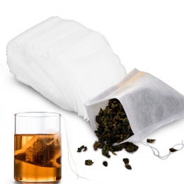 100 sztuk/partia jednorazowe torebki na herbatę do Puer zielona herbata w torebkach zaparzaczem z sznurkiem uszczelnienia 7x9 cm