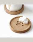 Śliczne proste kot łapa napój z drewna Coaster Pad piękny kubek kawy Mat herbata Pad wyżywienie miękkie drewniane podkładki akce