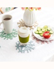 PF mata silikonowa nieregularne podstawki podkładki izolacyjne jednolity kolor maty stołowe do domu i akcesoria kuchenne kuchnia