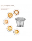 ICafilas stal Metal wielokrotnego użytku wielokrotnego użytku Nespresso kapsułki łyżka z klipsami sabotaż do kapsułki Nespresso