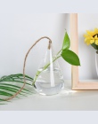 Wisząca szklana kula wazon doniczka na kwiaty w Terrarium pojemnik roślin Bonsai Wedding Party Decor dekoracyjne rzemiosło do sy