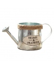 CC Vintage Metal rękodzieło podlewanie kompozycja kwiatowa wystrój domu sukulenty roślin kwiaty garnek wiadro kwiat wazon ogród 