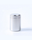 WOWCC herbata Caddy Mini aluminium pudełka do przechowywania uszczelnione kawy w proszku puszki liści herbaty pojemnik przenośny