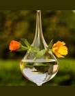 2017 Hot czystej wody szkło w kształcie kropli wiszący wazon butelka Terrarium pojemnik roślin kwiat DIY tabeli ślubne dekoracje