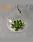 Szklana wisząca wazon wiszące Terrarium szklane wazon sadzarka pojemnik biuro