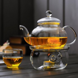 Ogrzewanie podstawa kawy woda pachnące herbata cieplej świeca szkło bezbarwne, odporny na ciepło, czajniczek cieplej izolacja po