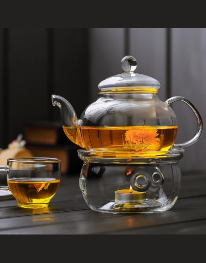 Ogrzewanie podstawa kawy woda pachnące herbata cieplej świeca szkło bezbarwne, odporny na ciepło, czajniczek cieplej izolacja po