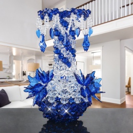 2018 nowy DIY ręcznie zrobiony kwiatek wazon akrylowe wisiorek butelka dekoracji sypialni pokój dzienny domu kreatywne rzemiosło