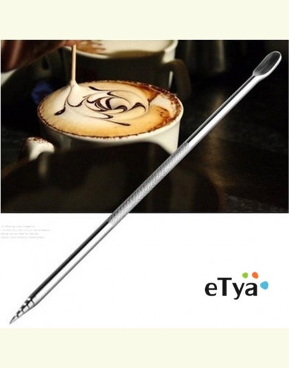 1 sztuk Barista Cappuccino ekspres do kawy Espresso dekorowanie Latte Art Pen sabotaż igły kreatywny wysokiej jakości fantazyjne