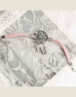 6 kolory w stylu Vintage zaczarowany las Mini Dreamcatcher bransoletka ręcznie Dream Catcher netto z metalowe pióro 1 pc Winks01