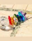 H & D 24 cm kryształy do żyrandola piłka pryzmat wisiorek Rainbow Maker Chakra kaskada Suncatcher