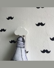 1 Pc Nordic stylu Cartoon chmura dzieci pokój drewniane naklejki ścienne hak do zawieszania dekoracje ścienne Home Decor