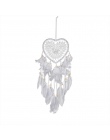 Ręcznie robione koronki Dream Catcher Feather koralik wiszące ciąg Dreamcatcher pokój Ornament dekoracyjny prezent w stylu Vinta