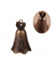 4.8*3 cm MINI antyczne dzwon w chinach mini mosiądz miedź rzeźby modlić się buddy Feng Shui dzwon zaproszenie na buddyzm guanyin