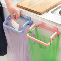 Przenośny szafka drzwi z powrotem wiszące kosz na śmieci do przechowywania kuchnia śmieci śmieci torba może uchwyt wiszące szafk