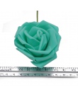 25 głowice 8 CM nowy kolorowe sztuczne PE piankowe kwiaty — róże bukiet panny młodej dekoracja ślubna do domu Scrapbooking DIY a