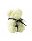 2019 gorąca sprzedaż 25 cm mydło pianki niedźwiedź róż Teddi niedźwiedź kwiat róży sztuczne nowy rok prezenty dla kobiet walenty