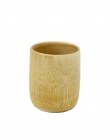 Zielony naturalny czysta Handmade bambusa kubki do herbaty kubek wody bambusa okrągłe kubki do herbaty izolowany mały prezent